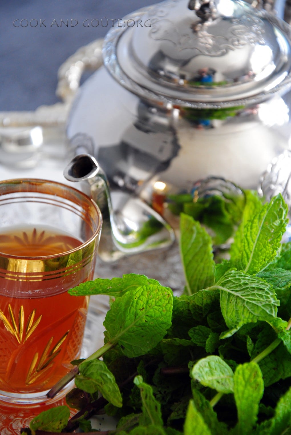 Thé vert à la menthe marocain