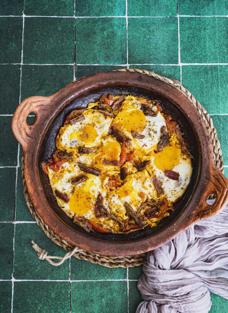 tajine de tomates au khlii